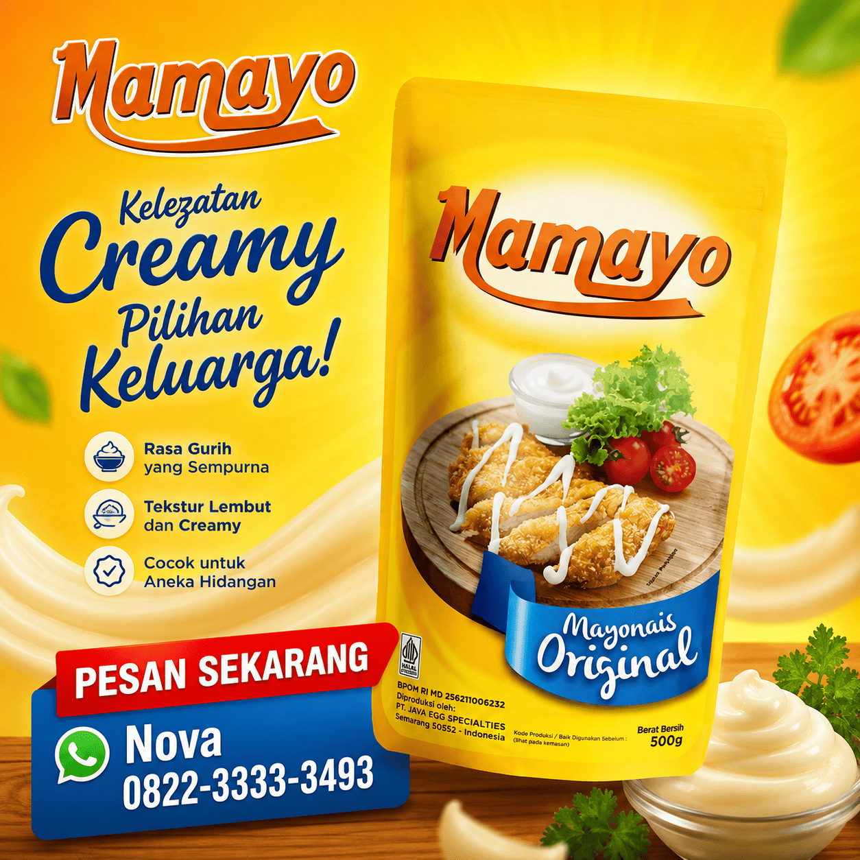 MAMAYO 500GR(DOS=24)(MAR27)